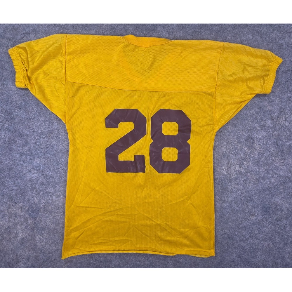 Vintage 90s Boston College Eagles Mesh Practice Jersey Medium Majestic USA #28 - Picture 8 of 11